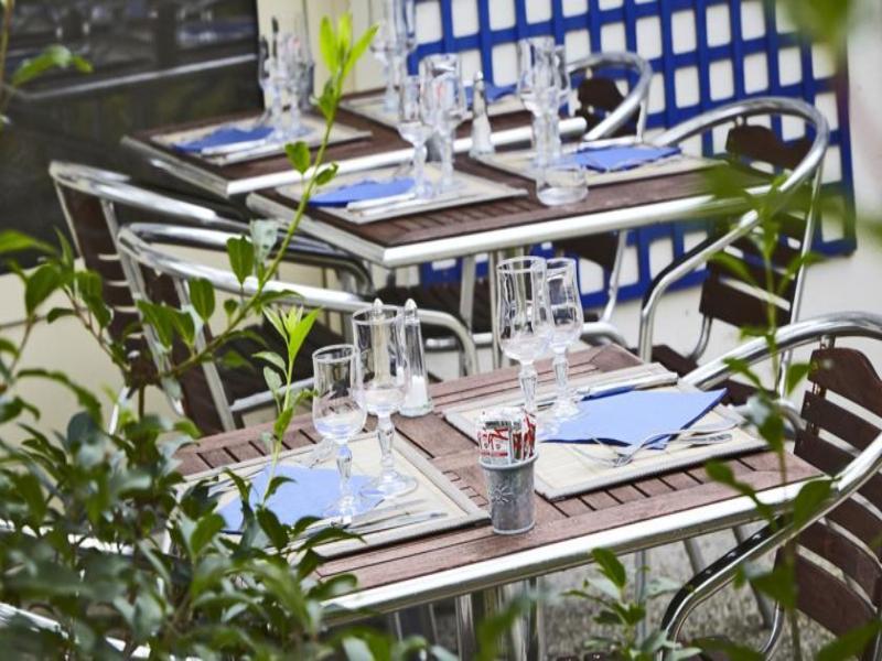 Greet Hotel Villeneuve La Garenne - Renove Eksteriør billede